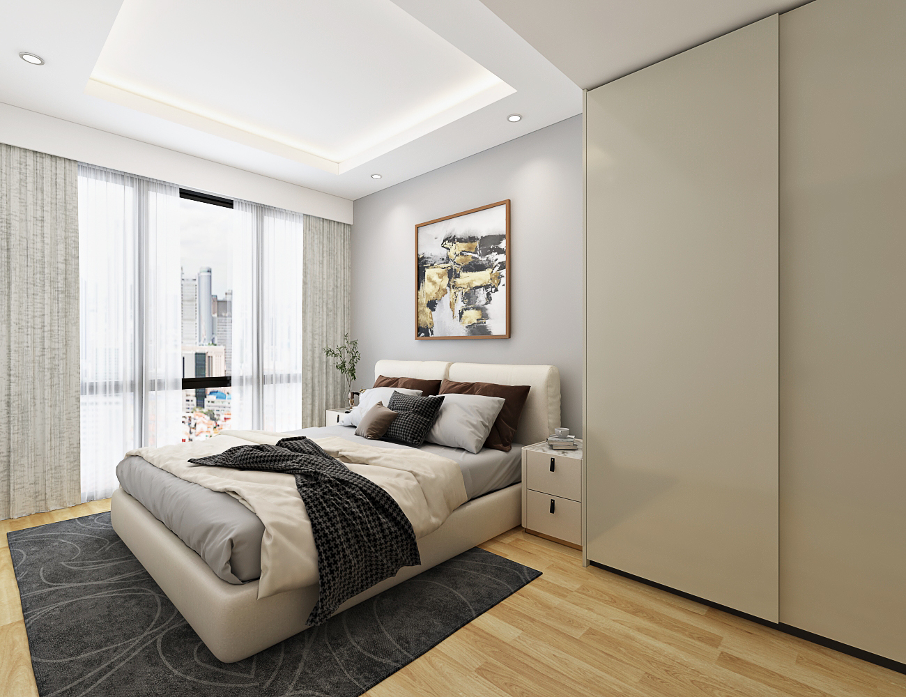 bedroom-interior-design-comfortable-stylist-minimalistic